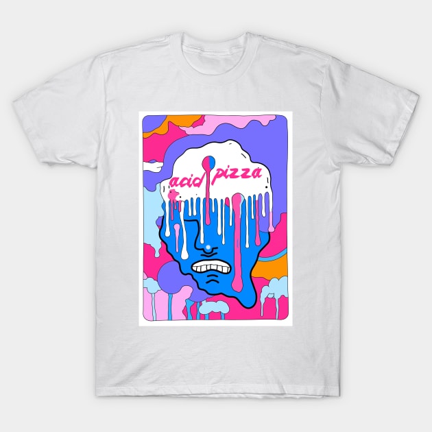 Acid Pizza T-Shirt by difrats